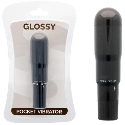 VIBRATORE TASCABILI NERO LUCIDO