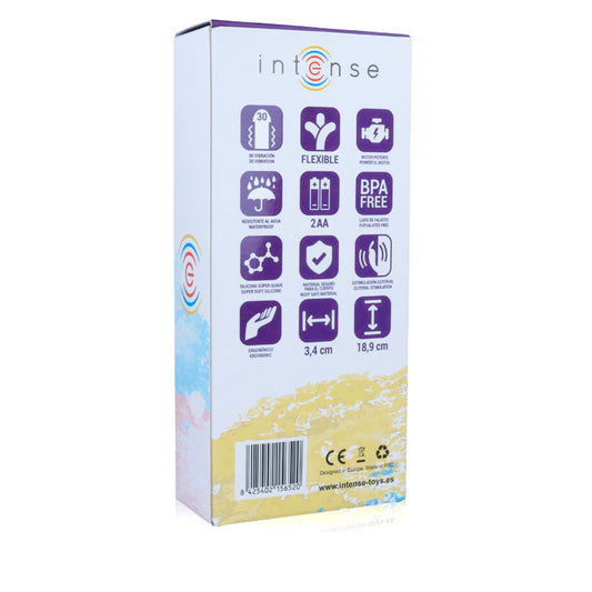 INTENSO - VIBRATORE LUXE IN SILICONE LILLA HILARI