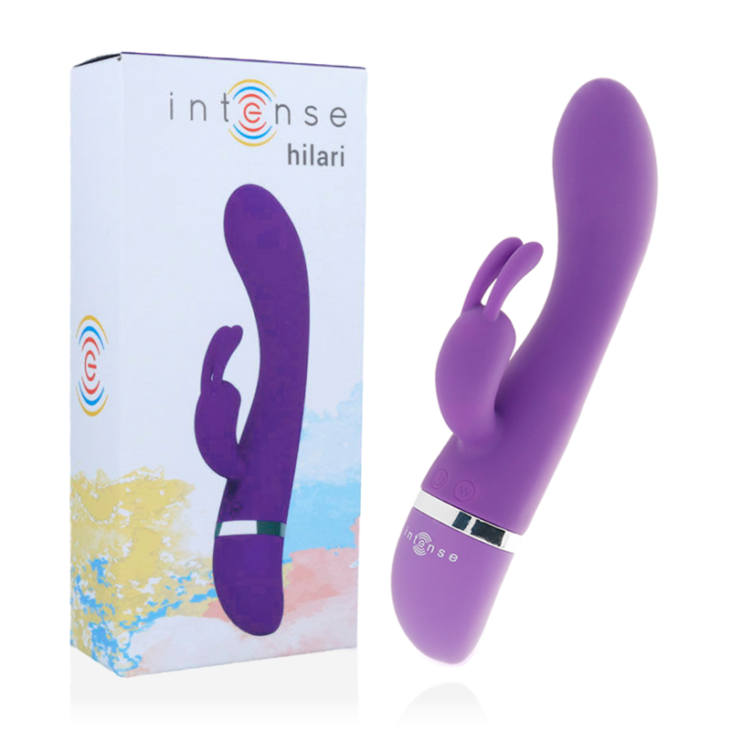 INTENSO - VIBRATORE LUXE IN SILICONE LILLA HILARI