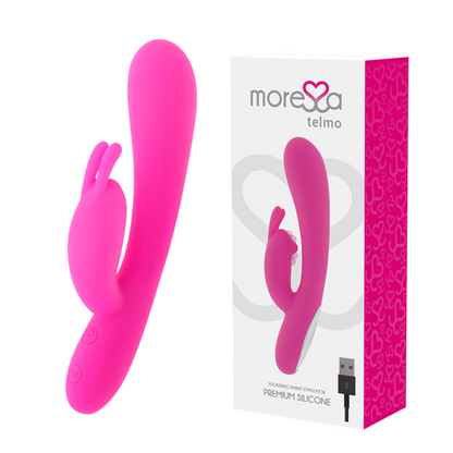 MORESSA - TELMO SOLLETICO CLITORIALE PREMIUM IN SILICONE RICARICABILE