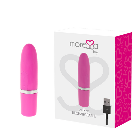 MORESSA - MASSAGGIATORE SIMULATORE LABBRA DA VIAGGIO ROSA EDERA