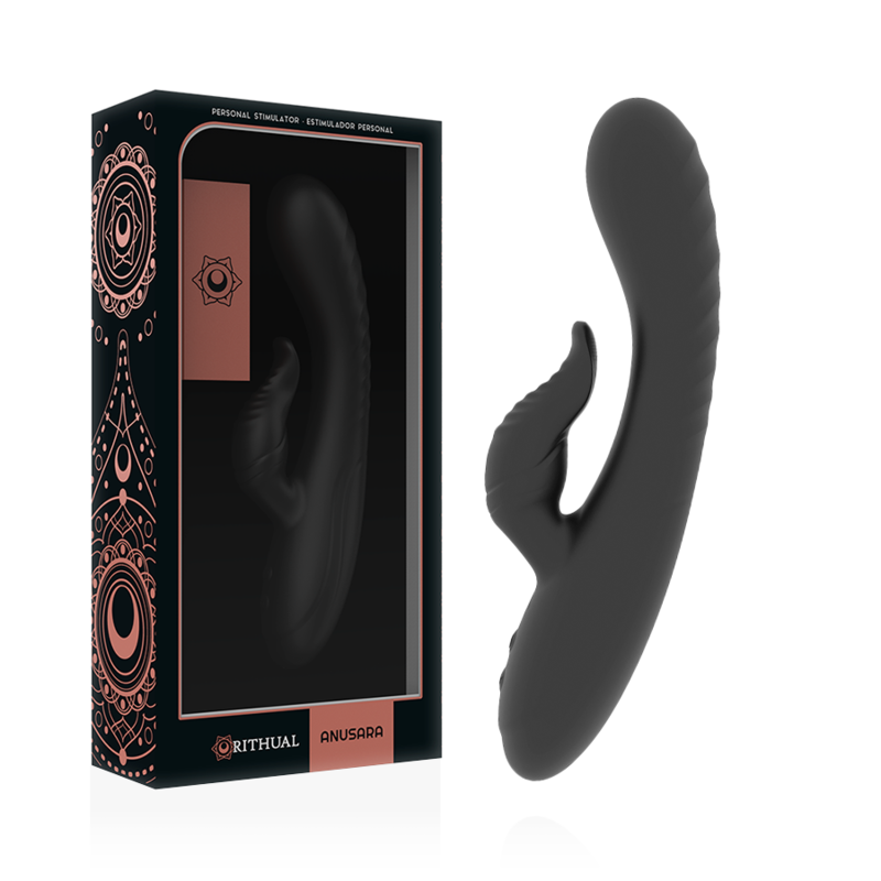 RITHUAL - ANUSARA RICARICABILE DOPPIO MOTORE 2.0 NERO