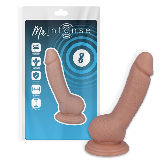 MR INTENSE - 8 PENI REALISTICI 17,6 CM -O- 3,5 CM