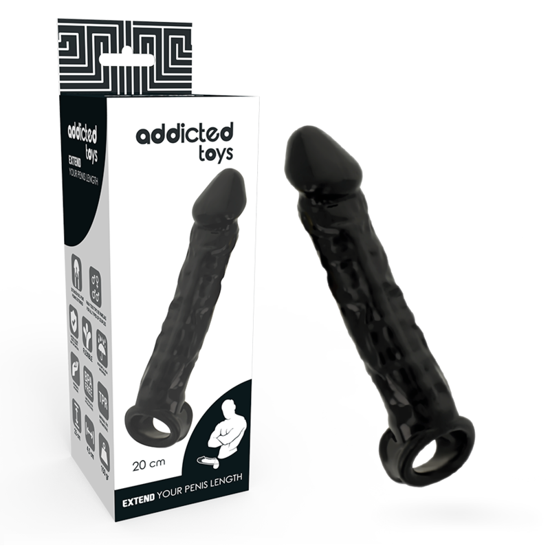 ADDICTED TOYS - ESTENSORE PER PENE NERO