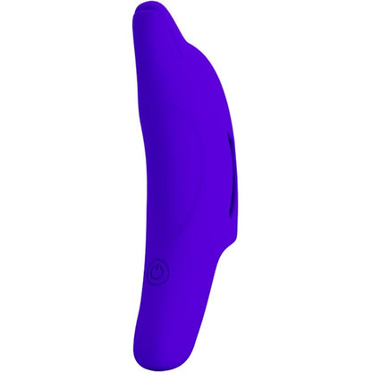 PRETTY LOVE - DELPHINI POTENTE STIMOLATORE PER DITA BLU SCURO