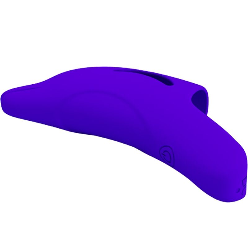 PRETTY LOVE - DELPHINI POTENTE STIMOLATORE PER DITA BLU SCURO