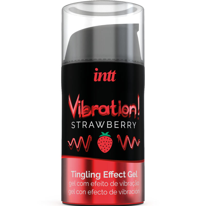INTT - GEL VIBRANTE LIQUIDO STIMOLANTE INTIMO ALLA FRAGOLA 15 ML