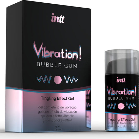 INTT - GEL GUM VIBRATORE LIQUIDO STIMOLANTE INTIMO POTENTE 15ML