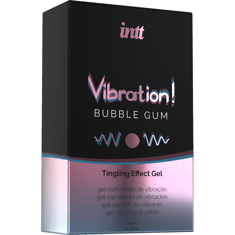 INTT - GEL GUM VIBRATORE LIQUIDO STIMOLANTE INTIMO POTENTE 15ML