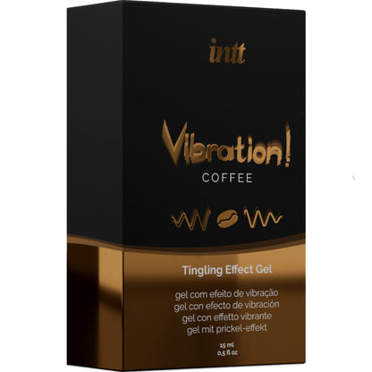 INTT - GEL VIBRANTE LIQUIDO STIMOLANTE INTIMO POTENTE CAFFÈ 15ML