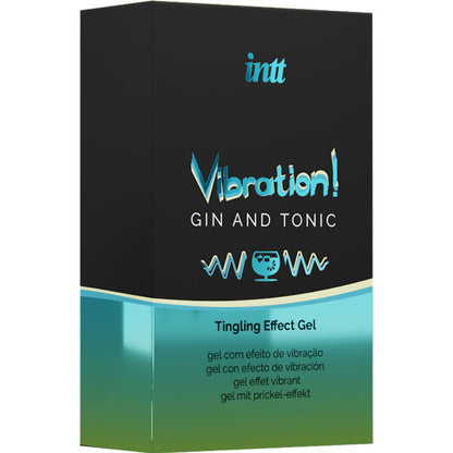 INTT - POTENTE GEL LIQUIDO VIBRATORE STIMOLANTE INTIMO GIN &amp; TONICO 15ML