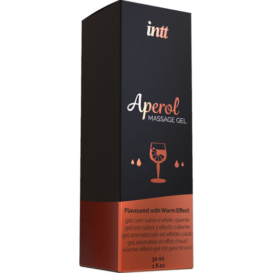 MASSAGGIO INTT E SESSO ORALE - GEL DA MASSAGGIO APEROL EFFETTO CALORE INTENSO