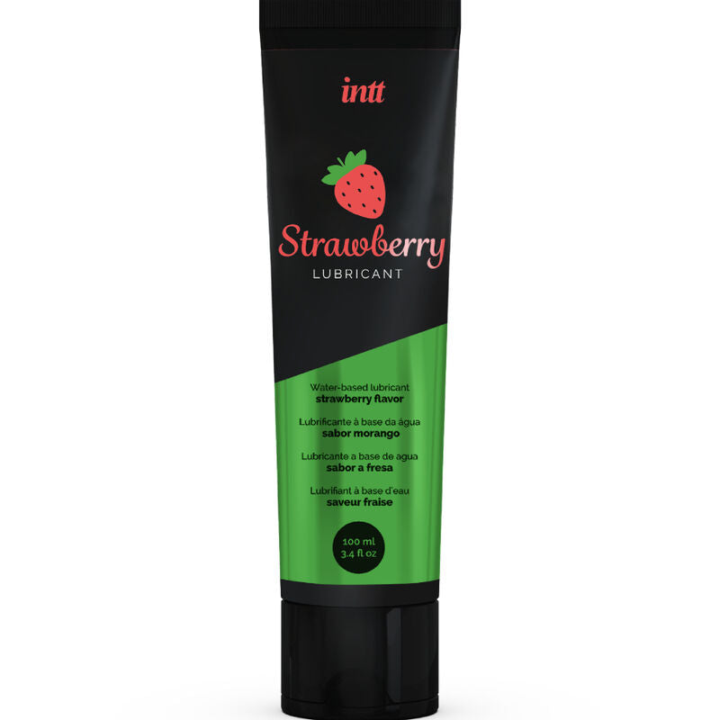 LUBRIFICANTI INTT - LUBRIFICANTE INTIMO A BASE D'ACQUA GUSTO FRAGOLA