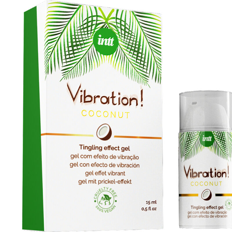 INTT - GEL VIBRANTE POTENTE VIBRATORE LIQUIDO STIMOLANTE VEGANO