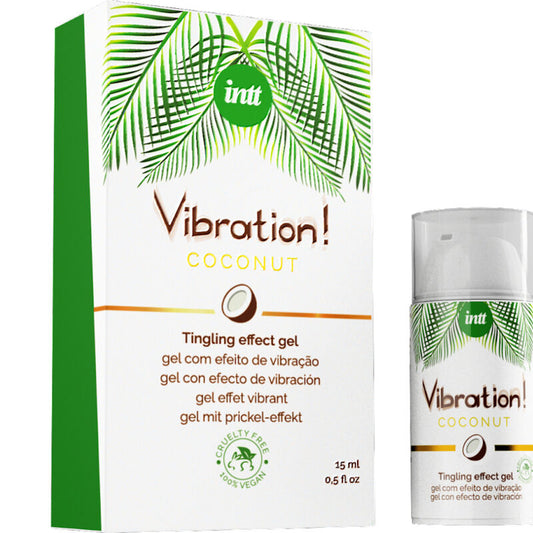 INTT - GEL VIBRANTE POTENTE VIBRATORE LIQUIDO STIMOLANTE VEGANO