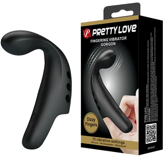 PRETTY LOVE - DITALE VIBRANTE NERO GORGON