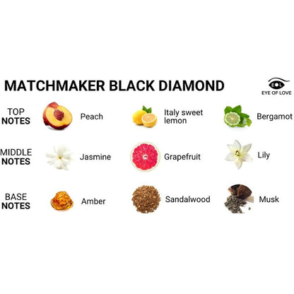 EYE OF LOVE - MATCHMAKER BLACK DIAMOND PROFUMO FEROMONI PER LUI 30 ML