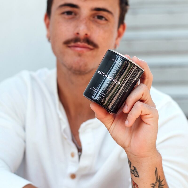 EYE OF LOVE - MATCHMAKER CANDELA DA MASSAGGIO BLACK DIAMOND PER LUI 150 ML