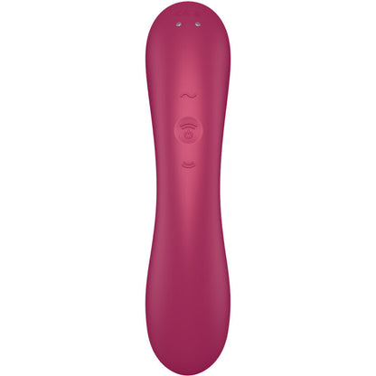 SATISFYER - CURVE TRINITY 1 AIR PULSE VIBRATION GRIGIO