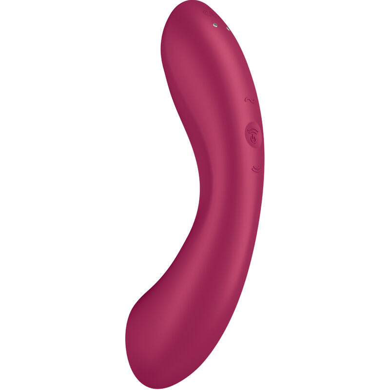 SATISFYER - CURVE TRINITY 1 AIR PULSE VIBRATION GRIGIO