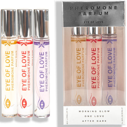EYE OF LOVE - PROFUMO EOL PHR 10 ML SET/3 - MORNING GLOW, ONE LOVE, AFTER DARK