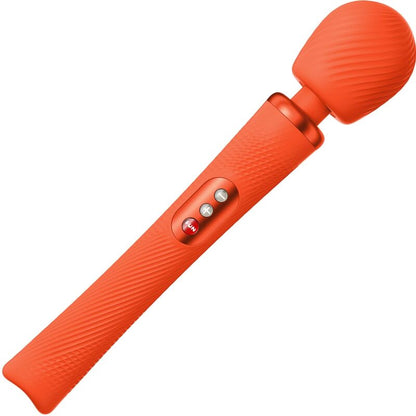 FUN FACTORY - VIM WAND RUMBLE VIBRATORE RICARICABILE IN SILICONE ARANCIONE