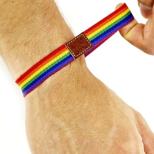 ORGOGLIO - BRACCIALETTO DI LUSSO IN GOMMA BOY PRIDE