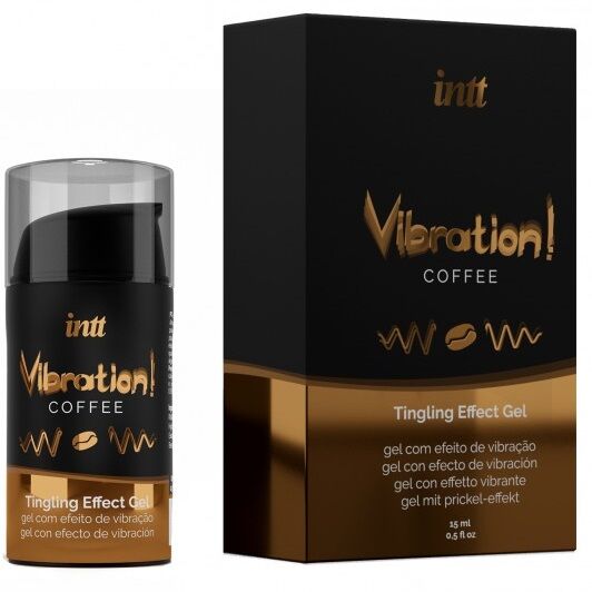 MASSAGGIO INTT E SESSO ORALE - GEL PER MASSAGGI AL GUSTO DI CAFFÈ CON EFFETTO RISCALDANTE