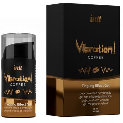 MASSAGGIO INTT E SESSO ORALE - GEL PER MASSAGGI AL GUSTO DI CAFFÈ CON EFFETTO RISCALDANTE