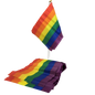 PRIDE - PICCOLO GEMELLO CON BANDIERA LGBT