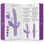 INTENSE - BILLIE VIBRATORE MULTIFUNZIONALE RICARICABILE A VENTOSA CON PULSANTE VIOLA