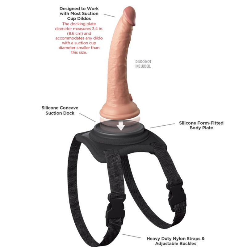 PIPEDREAMS - IMBRACATURA CON CINGHIA ADDOMINALE BODY DOCK