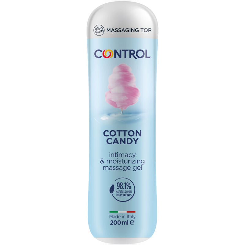 CONTROL - GEL DA MASSAGGIO 3 IN 1 ZUCCHERO FILATO 200 ML