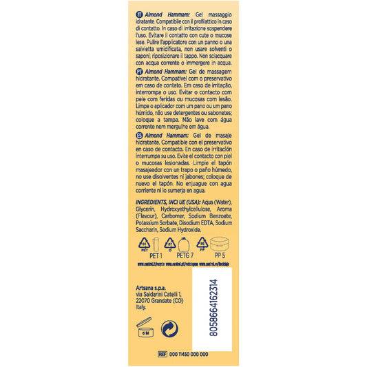 CONTROL - GEL MASSAGGIO 3 IN 1 AL LATTE DI MANDORLA 200 ML