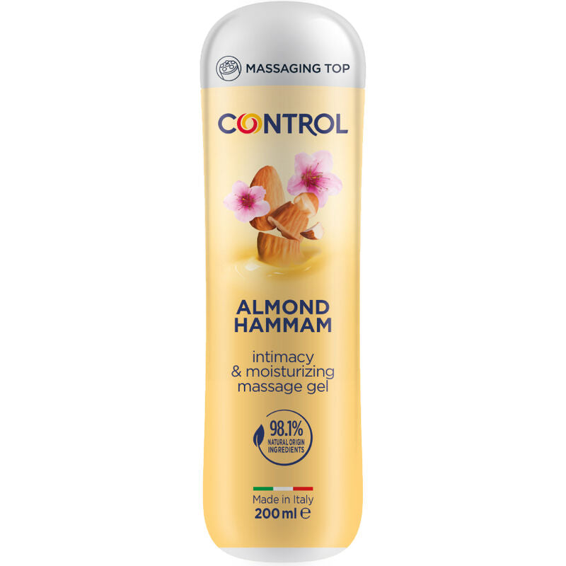 CONTROL - GEL MASSAGGIO 3 IN 1 AL LATTE DI MANDORLA 200 ML