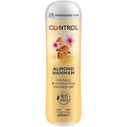 CONTROL - GEL MASSAGGIO 3 IN 1 AL LATTE DI MANDORLA 200 ML