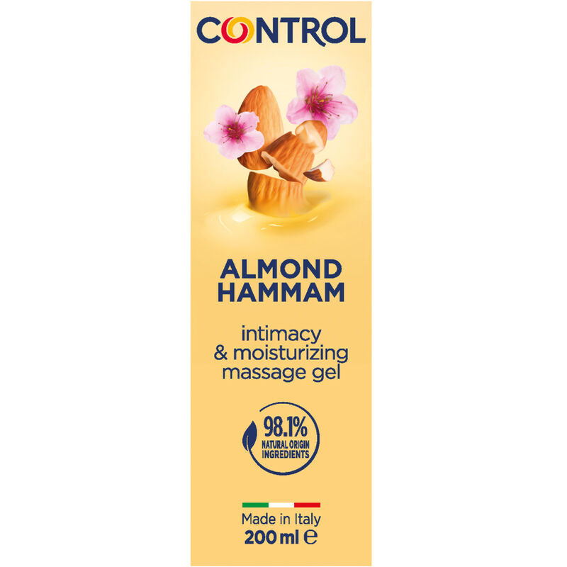 CONTROL - GEL MASSAGGIO 3 IN 1 AL LATTE DI MANDORLA 200 ML