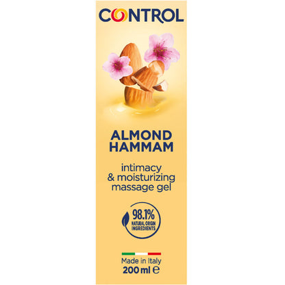 CONTROL - GEL MASSAGGIO 3 IN 1 AL LATTE DI MANDORLA 200 ML