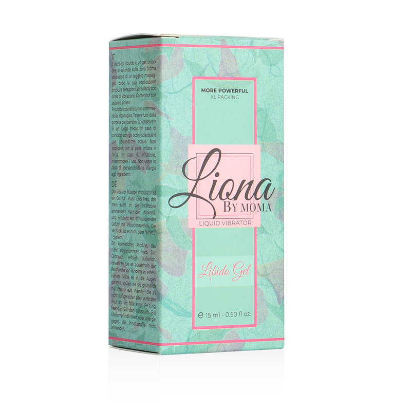 LIONA BY MOMA - LIBIDO GEL VIBRATORE LIQUIDO 15 ML
