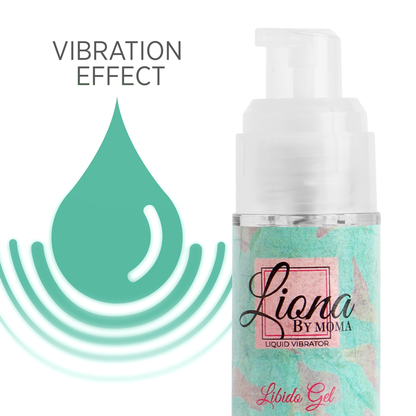 LIONA BY MOMA - LIBIDO GEL VIBRATORE LIQUIDO 15 ML