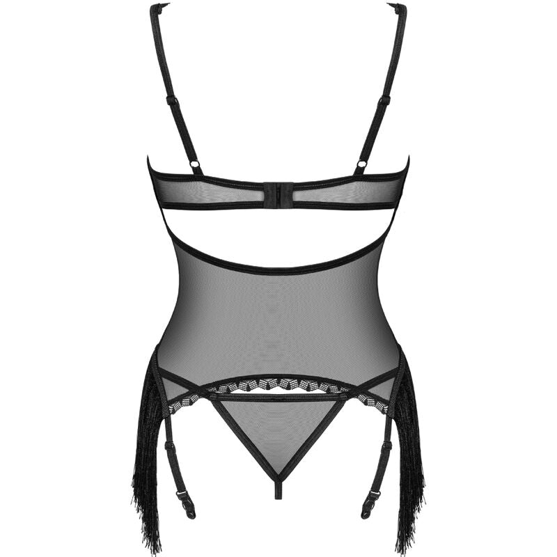 OBSESSIVE - SHERILA CORSET & TANGA XL/XXL
