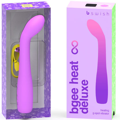 B SWISH - BGEE HEAT INFINITE DELUXE VIBRATORE RICARICABILE IN SILICONE LAVANDA