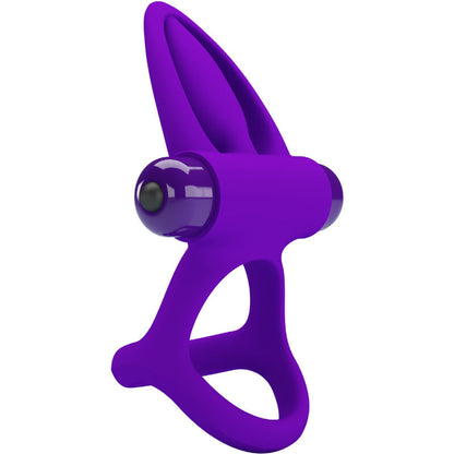 PRETTY LOVE - ANELLO VIBRANTE 10 VIBRAZIONI SILICONE VIOLA