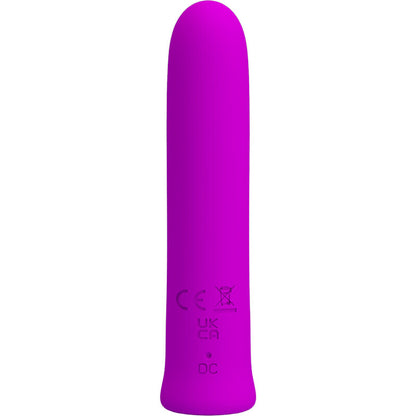 PRETTY LOVE - CURTIS MINI SUPER POWER VIBRATOR 12 VIBRAZIONI VIOLET SILICONE