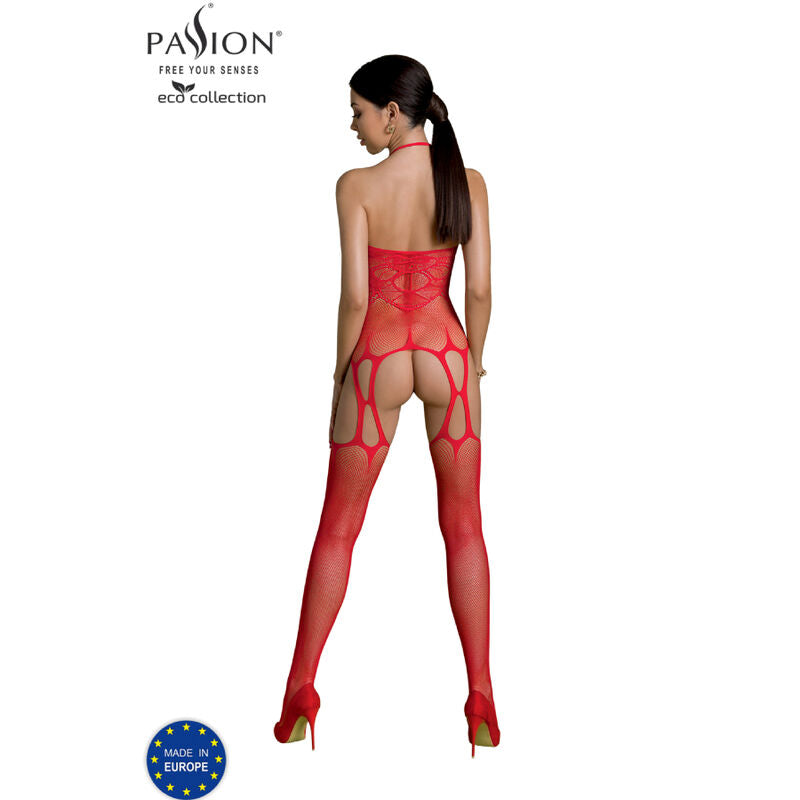 PASSION - ECO COLLECTION BODYSTOCKING ECO BS002 BLANCO