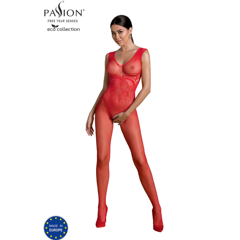 PASSION - ECO COLLECTION BODYSTOCKING ECO BS003 BLANCO