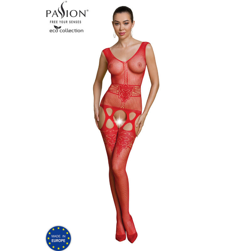 PASSION - ECO COLLECTION BODYSTOCKING ECO BS014 NERO