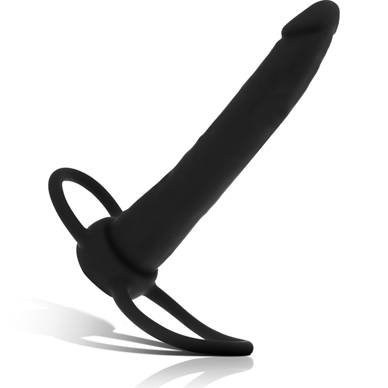 MITOLOGIA - COBI ONYX ACCOMODATOR IMBRACATURA A DOPPIA PENETRAZIONE IN SILICONE