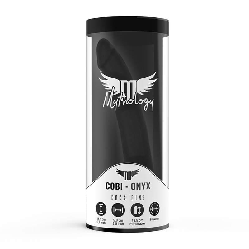 MITOLOGIA - COBI ONYX ACCOMODATOR IMBRACATURA A DOPPIA PENETRAZIONE IN SILICONE