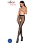 PASSION - TIOPEN 022 NERO/ROSSO CALZE 3/4 20 DEN